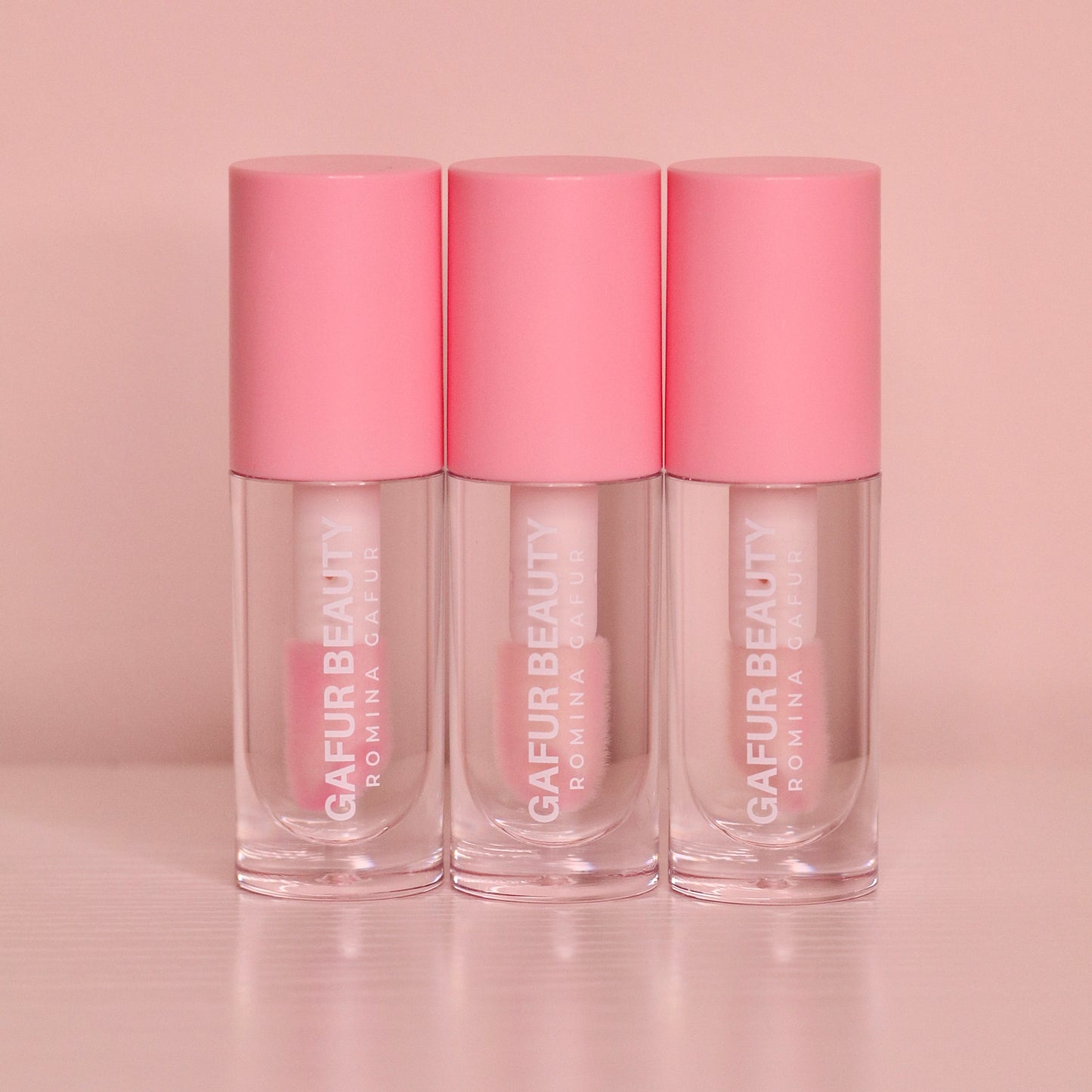 CLEAR to PINK pH Lip Gloss
