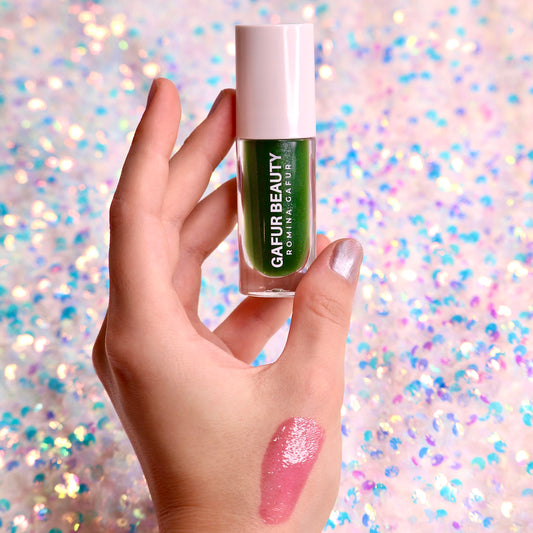 Green to Pink Color Changing Lip Gloss